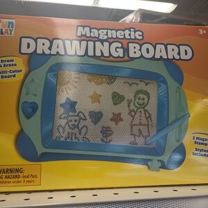 Magnetic Drawing Board - Blue and Green